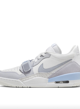 Jordan Legacy 312 Low时尚百搭 减震 低帮 男款 白灰 HQ1190-101