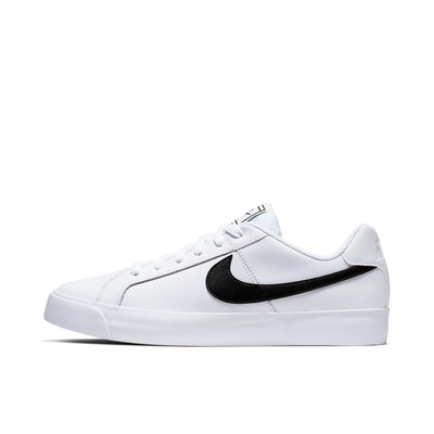 Nike Court Royale Ac 休闲 低帮 板鞋 男女同款 白黑BQ4222-103