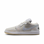 Low 白棕色 女子运功休闲舒适低帮篮球鞋 001 Air HF4080 Jordan