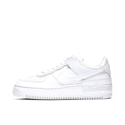Nike Air Force1 shadow low 舒适 防滑 低帮 板鞋女款CI0919-100