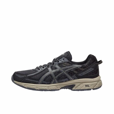 ASICS Gel-Venture 6耐磨 低帮 休闲跑步鞋 男女同款1203B030-002