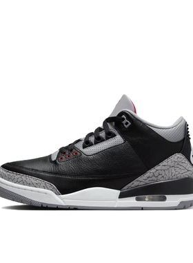 Jordan Air Jordan 3 OG  复古篮球鞋 男女同款 黑色 DN3707-010