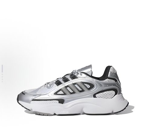 adidas originals Ozmillen 潮流百搭  低帮 男女同款 银色IF1814