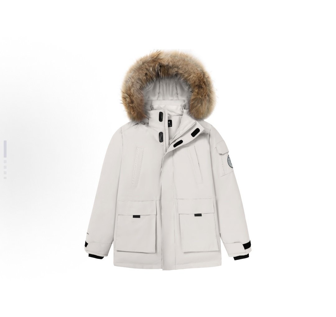 CAMEL骆驼 极寒系列 拉链工装中长款羽绒服 男款AA12264035浅卡其,户外/登山/野营/旅行用品,羽绒衣,淘宝优惠券,粉丝福利购,淘宝优惠卷