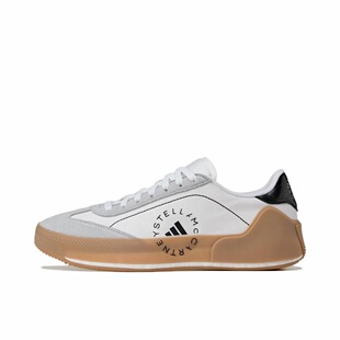 adidas Court 舒适百搭 低帮 网球鞋 男女同款 白灰IE8768