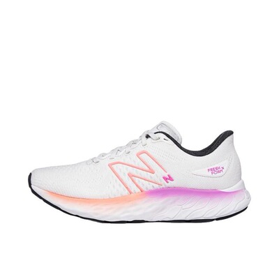 New Balance NB EVOZ 缓震 低帮 训练跑步鞋 女款 白橙紫WEVOZLH3