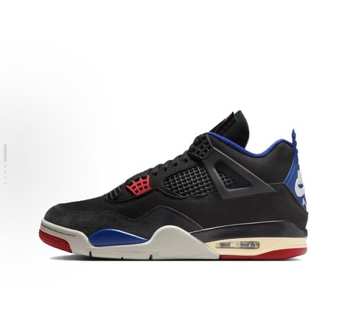 Jordan Air Jordan 4 Rare Air Laser篮球鞋男款黑灰FV5029-003