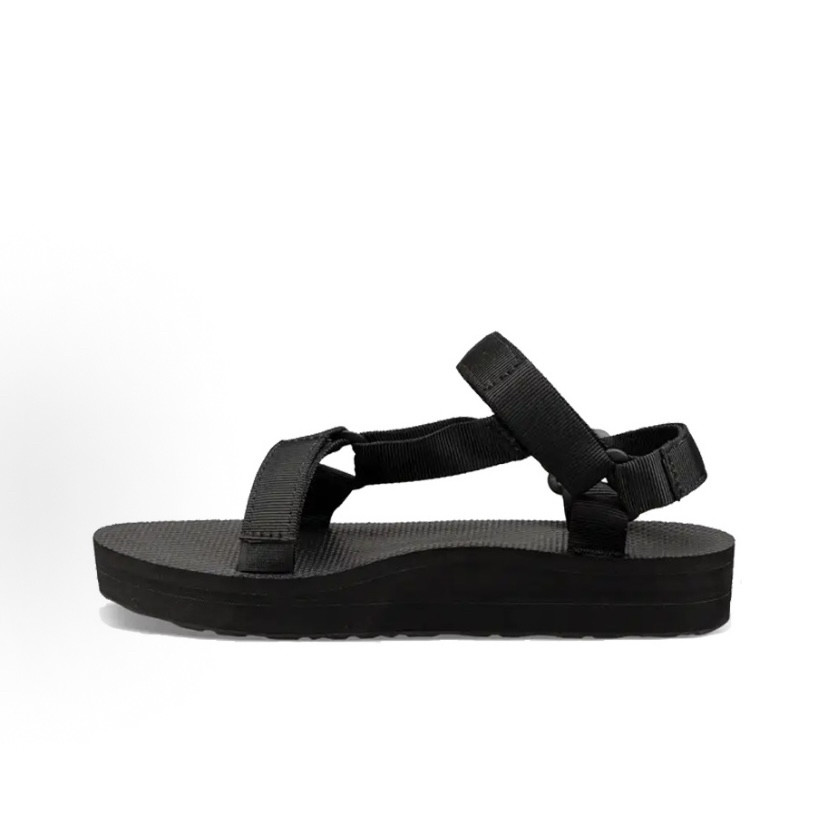 Teva midform 松糕底 简约凉鞋 女款 纯黑1090969-BLK