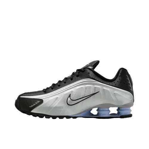 Nike Shox R4 舒适时尚 低帮 休闲跑步鞋 男款 银黑蓝HQ1988-004