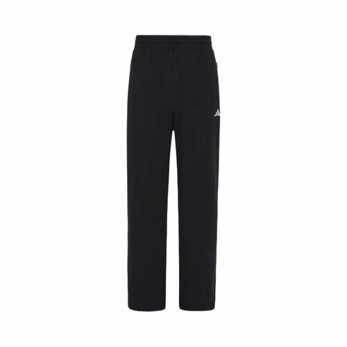 adidas 直筒纯色松紧休闲裤 男款KW0655