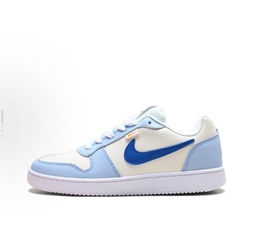 Nike EBERNON 休闲系列  耐磨 低帮 板鞋 男款 蓝白HJ3490-141