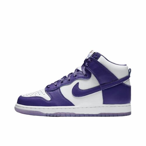 Nike Dunk SP  高帮 板鞋 女款 白紫DC5382-100