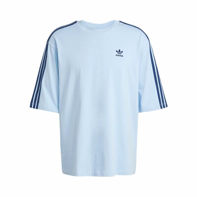 adidas originals ADICOLOR OVERSIZED套头短袖T恤 男款JP1056-服