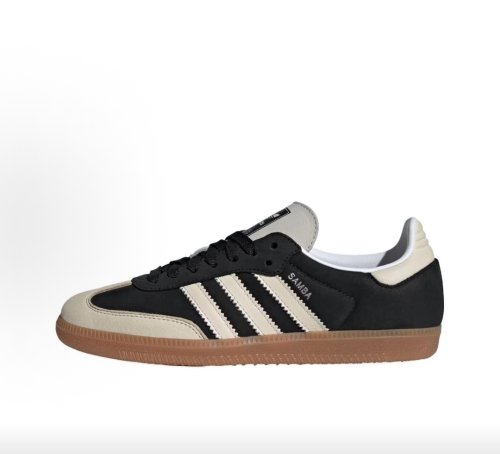 adidas originals SAMBA OG 简约 低帮 板鞋 男女同款 黑棕IE5836