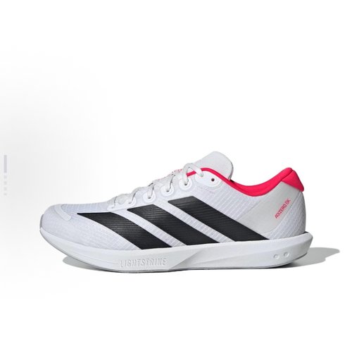 adidas Adizero BK 舒适低帮 休闲跑步鞋 男女同款 白色JP6529