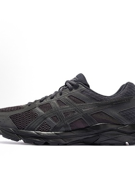 ASICS Gel-Contend 4 织物合成革 低帮  男款 黑色T8D4Q-020