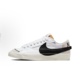Blazer 女款 Nike Jumbo耐磨轻便 低帮板鞋 黑白灰DQ1470 101