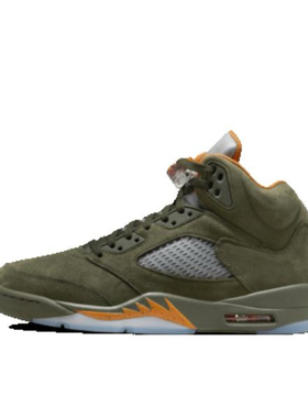 Air Jordan 5 缓震 实战 支撑 休闲鞋 2024/橄榄绿DD0587-308