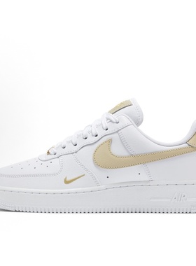 Nike Air Force 1 '07 Essential 迷你钩板鞋女款 白金CZ0270-105