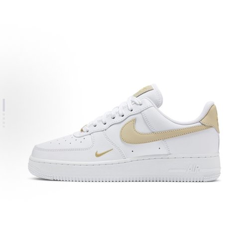 Nike Air Force 1 '07 Essential 迷你钩板鞋女款 白金CZ0270-105