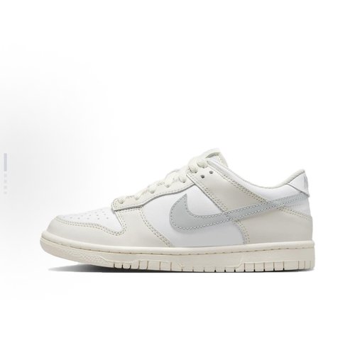 Nike Dunk 舒适 轻盈 防滑耐磨 低帮 板鞋 灰白色FB9109-109
