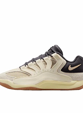 Nike KD 18 LE EP时尚 低帮 篮球鞋 男款 灰白色II3841-100