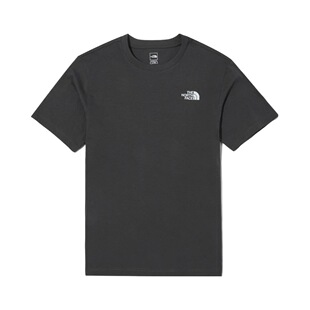 北面THE NORTH FACE 印花美式复古圆领短袖 T恤 男款NT7UN48E