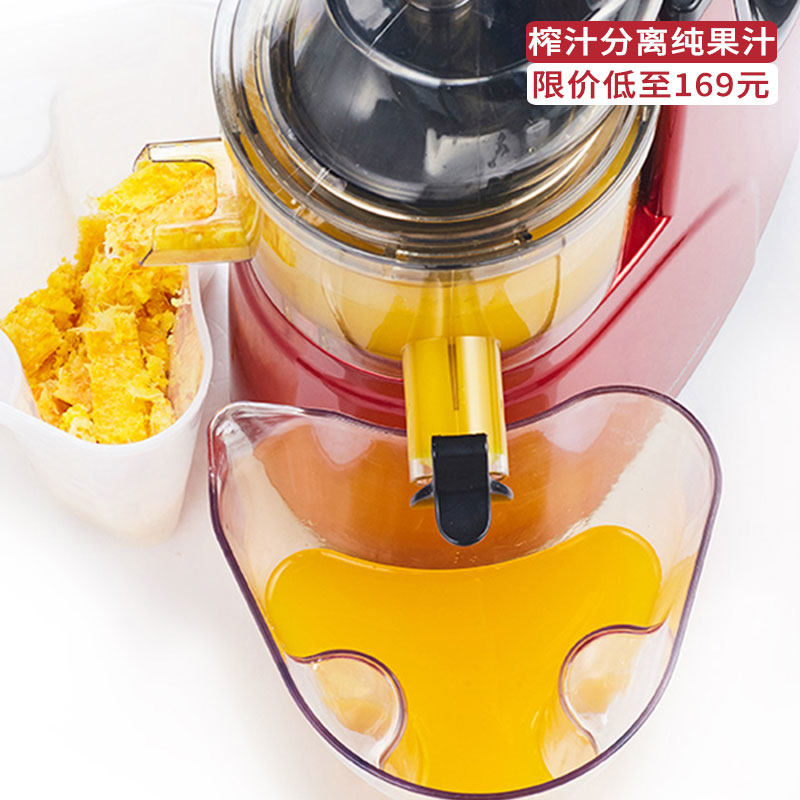 榨汁机家用渣汁分离水果全自动小型果蔬果肉多功能炸果汁机原汁机