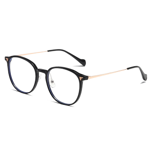超轻黑框眼镜近视可配度数女高级感素颜神器防蓝光平光眼睛框镜架