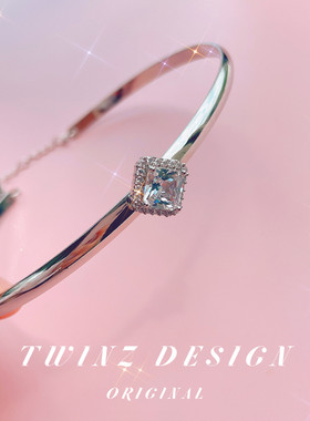 听之◆绝黛佳人 原创设计独家赫本方钻项圈礼服项链复古vintage风