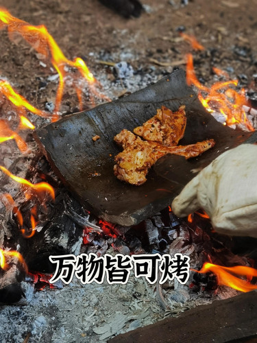 烤肉专用瓦片耐高温百年老青瓦烧烤专用农村老青瓦烤鱼烤肉烤蔬菜