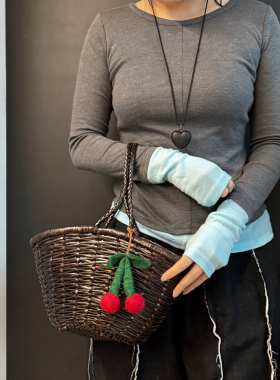 正品现货Dragon diffusion8895/8894牛皮编织包法式单肩手提包