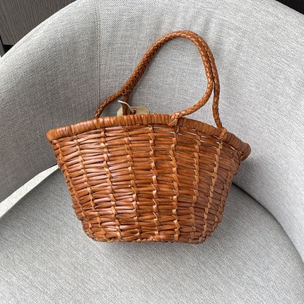 正品现货Dragon diffusion8895/8894牛皮编织包法式单肩手提包