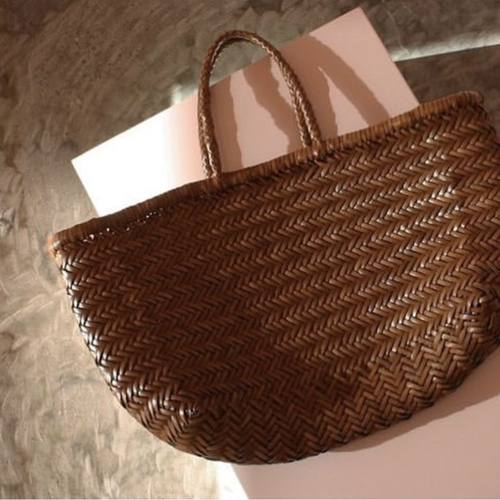 dragondiffusion手工女编织包