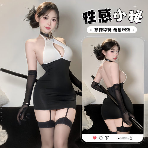 情趣性感秘书制服套装纯欲睡衣