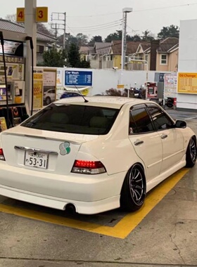 适用于雷克萨斯is200 ALTEZZA尾翼小压翼带灯 咬地鲨原厂TRD尾翼