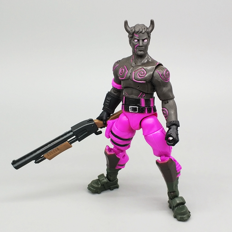 3.75寸堡垒之夜手办恶魔人兵人特种部队可动人偶夺宝奇兵模型