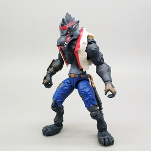 3.75寸堡垒之夜手办狼人忍者兵人特种部队可动人偶夺宝奇兵模型