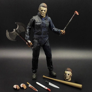 月光光心慌慌手办 弗莱迪可动手办人偶杰森惊声尖叫玩具模型