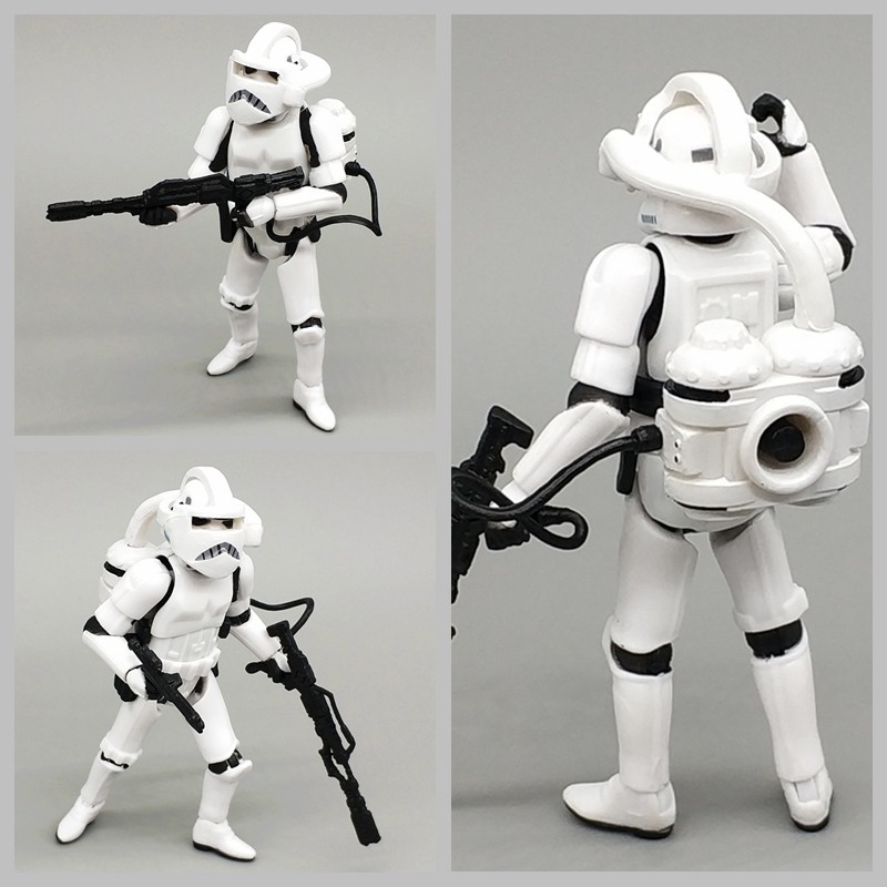 星球大战3.75寸黑武士白兵手办风暴兵克隆人重装可动人偶玩具模型