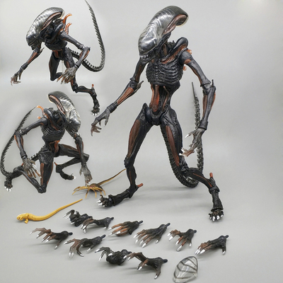 初代异形大战铁血战士手办AVP母后蛋可动人偶模型汽车摆件夺命舰