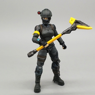 3.75寸堡垒之夜手办夜行女忍者兵人特种部队可动人偶模型玩具游戏