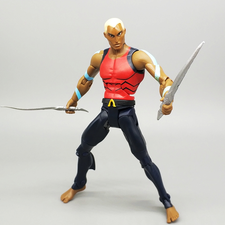 7寸蝙蝠侠海王海少侠闪电侠神奇女侠罗宾夜翼可动人偶玩具摆件