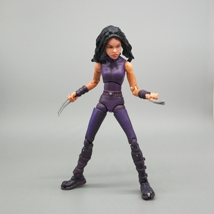 旧物情怀 23死侍手办灭霸毒液可动人偶玩具模型机箱摆件 金刚狼X