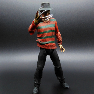 猛鬼街弗莱迪VS杰森可动人偶手办模型玩偶行尸走肉黑色星期五