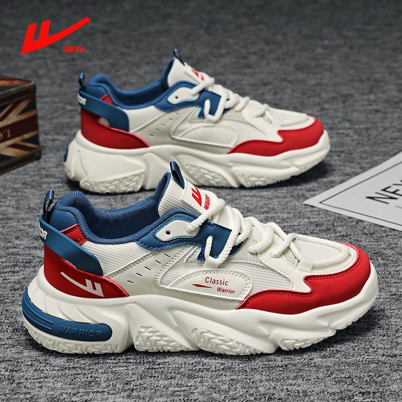 回力官方旗舰店男鞋厚底老爹鞋