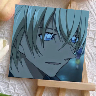 名侦探柯南警校五人组降谷零安室透 diy数字油画填色家居装饰画