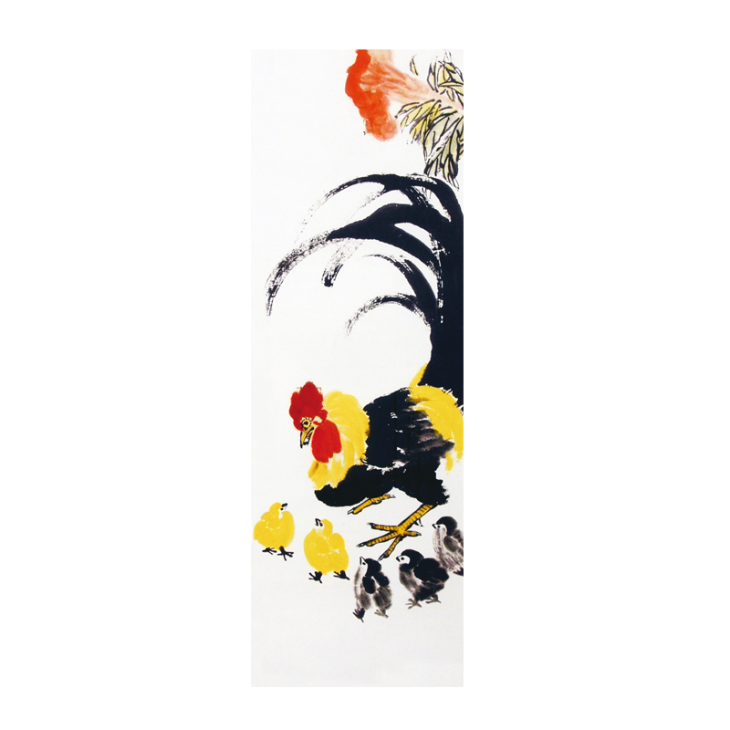 diy新中式风齐白石动物装饰画