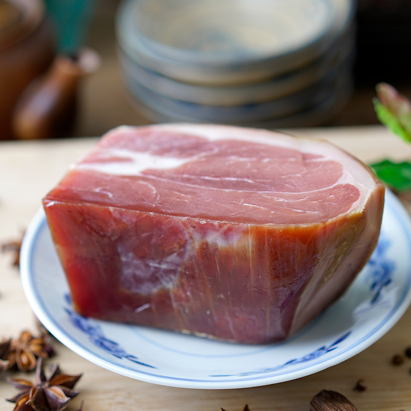 正宗云南火腿纯肉无骨整块丽江农家特产500g包邮