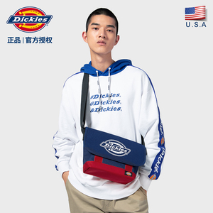 帝客dickies斜挎包男潮牌单肩包蒂克迪凯斯嘻哈ins帆布邮差包
